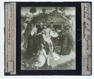 Weyden, Grablegung Christi (Florenz Uffizien 00285820)