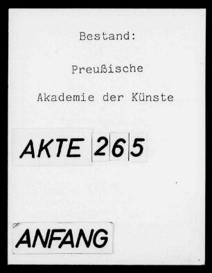 Gutachten der Akademie über künstlerische und wissenschaftliche Gegenstände