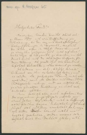 Brief an Alois Schmitt : 03.04.1874