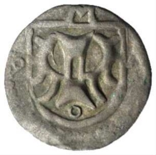 Fundmünze, Pfennig (einseitig), 1496 - 1497
