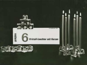 Leuchter mit Kerzen