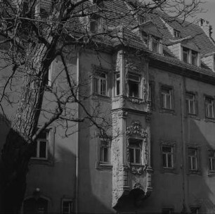 Meißen. Erker an einem Gebäude