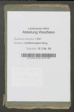 Einteilung der Schulbezirke in der Mairie Ahlen