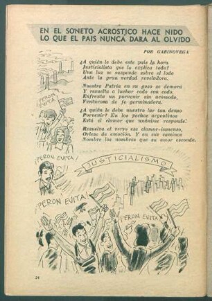 En el soneto acróstico hace nido lo que el país nunca dará al olvido