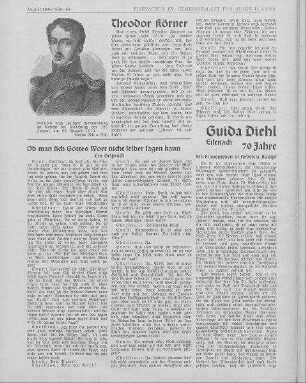 Guida Diehl, Eisenach, 70 Jahre