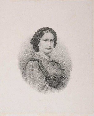 Bildnis von Paula Nitzsch (1834-1873)