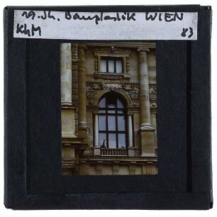 Wien, Kunsthistorisches Museum : Fassadendetail erstes Geschoss