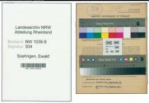 Entnazifizierung Ewald Soehngen , geb. 24.07.1914 (Bildberichter)