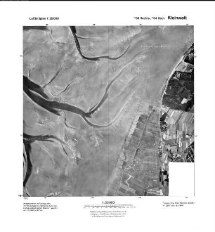Kleinwatt (Neuwerk-Scharhörn, Blatt 3), Gauß-Krüger-Koordinaten: Rechtswert: 3466, Hochwert: 5964