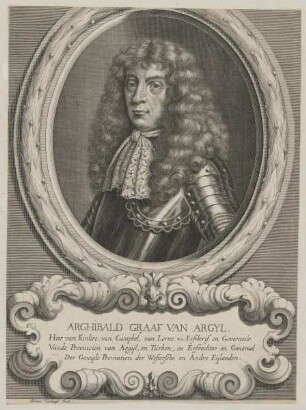 Bildnis des Arghibald Graaf van Argyl