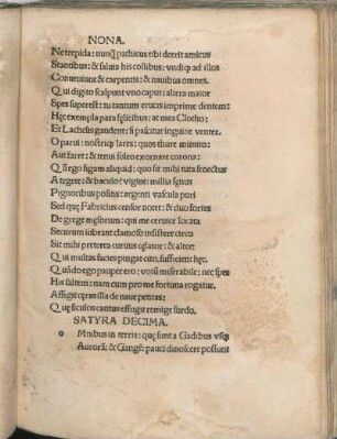 Satyra Decima.