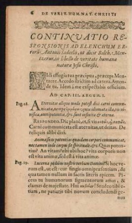 Ad Cap. III. Argum. I.