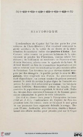 Historique