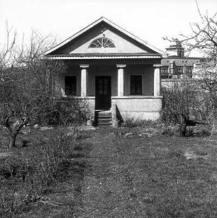 Gartenhaus und Garten; Eschwege, Neißestraße 9