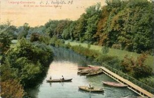 Leipzig-Connewitz: Blick von der Raschwitzer Brücke