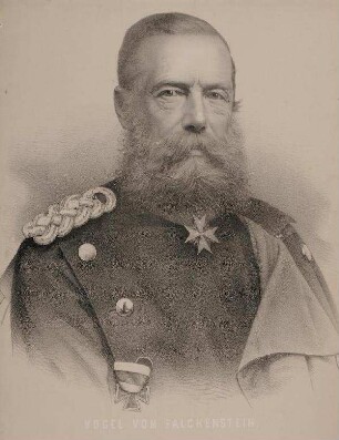 Bildnis von Eduard Vogel von Falkenstein (1797-1885)