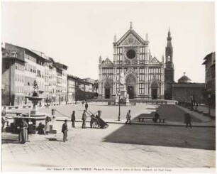 Piazza Santa Croce, Florenz: Ansicht