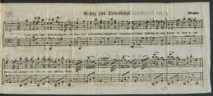 Gesang zum Kirmestanze