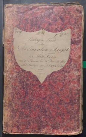 IX A 1 - Alte Stadtrechnungen (1819)