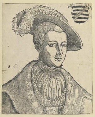 Bildnis des Johann Ernst von Sachsen