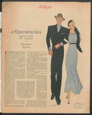 Apariencias : Sexta novela del concurso