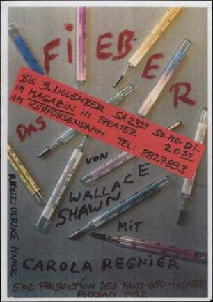 Das Fieber von W. Shawn mit Carola Regnier