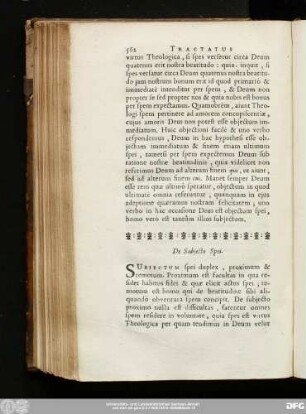 De Subiecto Spei.