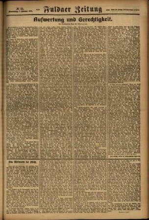 Zweite Ausgabe vom Donnerstag, den 07. Februar 1924.