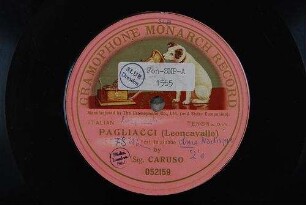 Pagliacci : Vesti la giubba / (Leoncavallo)