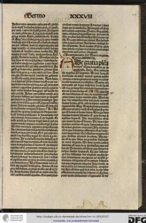 De annuntiatione beate Marie virginis, sermo xxxvii.