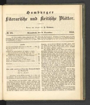 No. 98. 8. Dezember 1855