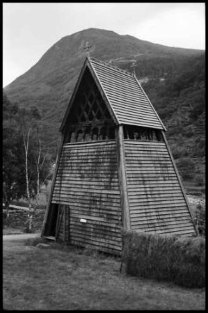 Borgund: Borgund Stabkirche, Glockenturm