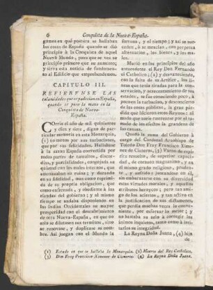 Capítulo III. : Refierense las calamidades que se padecianen España, quando se puso la mano en la Conquista de Nueva-España.