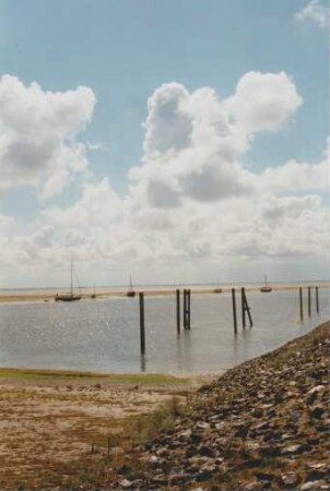 Hafen Spiekeroog mit Ablauframpe