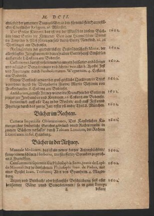 Bücher im Rechten.