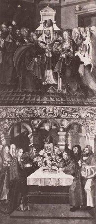 Vermählung von Maria und Joseph und die Beschneidung des Christuskindes