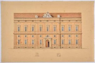 Fassade des Prediger- und Schulhauses der Nikolaikirche, Am Alten Markt 4