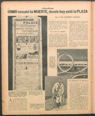 "El nec plus ultra de la emoción". "El máximo del atrevimiento deportivo". "El desafío más sensacional del día".