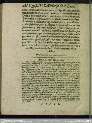 Errata sic sunt corrigenda