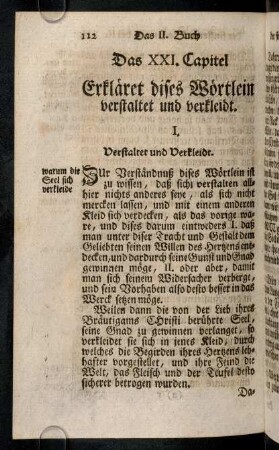 122-132, Das XXI. - XXIII. Capitel