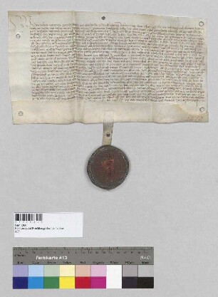 Propst und Erzpriester Bernhard [II.] von Berchtesgaden verleiht dem Leonhard Hofer das Gut Wildbrechtsrewt [?] zu Erbbestand unter der Leistung bestimmter Abgaben.; S: Propst und Erzpriester Bernhard [II.] von Berchtesgaden