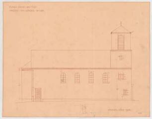 Fischer, Theodor; Gauting / Starnberg (Bayern); Ev. Christuskirche - Nordseite (Ansicht)