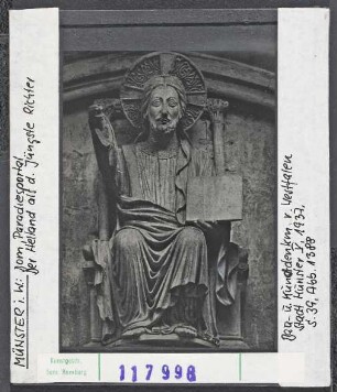 Münster i. Westfalen, Dom: Christus als Richter