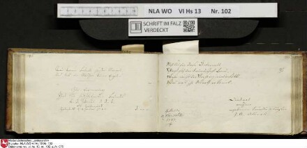 Stammbuch des Johann Christian Wilhelm Schütze aus                            Braunschweig