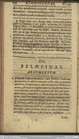 XVI. Pelopidas