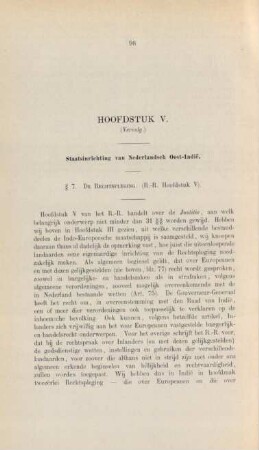 Hoofdstuk V. (Verwolg.) Staatsinrichting van Nerderlandsch-Oost-Indie