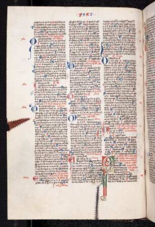 Zierinitiale (Psalm 51): Q(uid gloriaris in malicia)