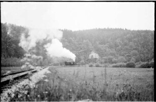 Lok 16/ 302 bei Trillfingen, im Eyachtal
