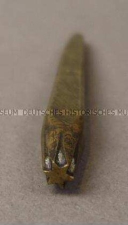Typenstempel, Satzzeichen "Punkt" (Sternchen)