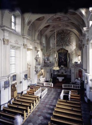 Katholische Kirche des Erzengels Michael und Sankt Johannes der Täufer, Jezno, Litauen